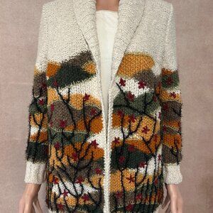 Hand Knitted Wool Cardigan
